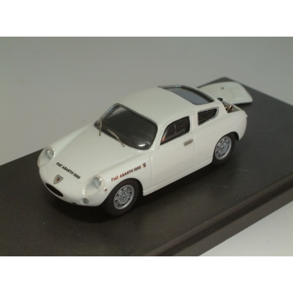 Fiat Abarth 1000 bialbero 1961 stradale bianco con motore - Standard Built 1:43 